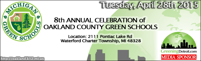 Michigan Green Schools - 8th Annual Celebration