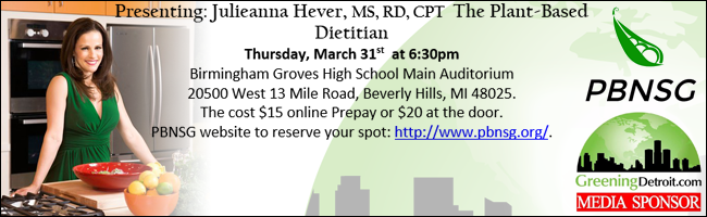 Presenting - Julieanna Hever