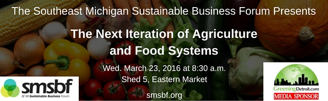 Southeast Michigan Sustainable Business Forum Event