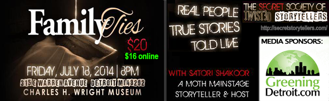 The Secret Society of Twisted Storytellers - Family Ties