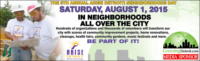 Arise Detroit - Neighborhoods Day